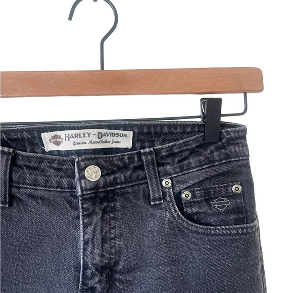 Harley Davidson Women’s Black Bootcut Jeans - Picture 5 of 8